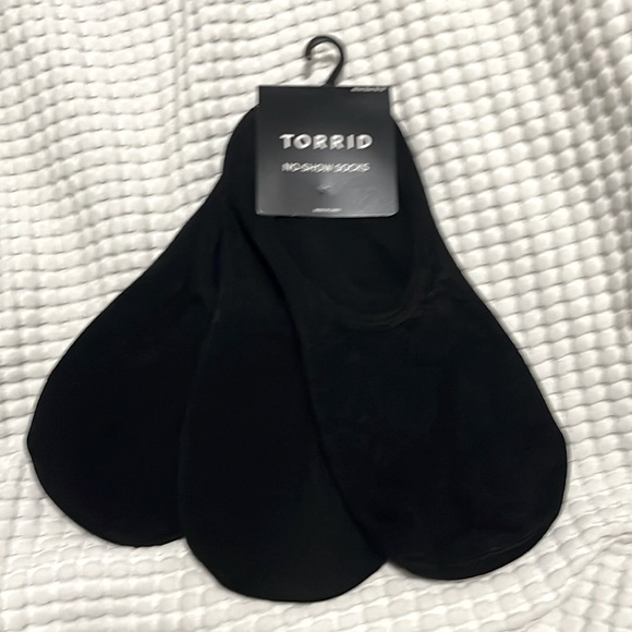 NIP- Torrid - 3 no show socks (7-9) - Picture 1 of 3